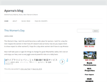 Tablet Screenshot of aparna-a.com